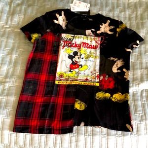 NWT Desigual Disney Mickey Mouse shirt: L